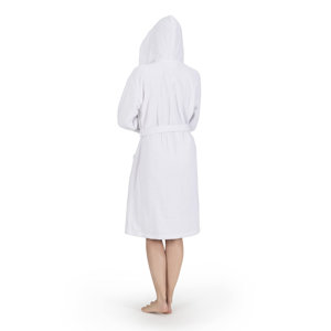 Nine West Hooded Turkish Cotton Unisex Bath Robe Collection & Reviews